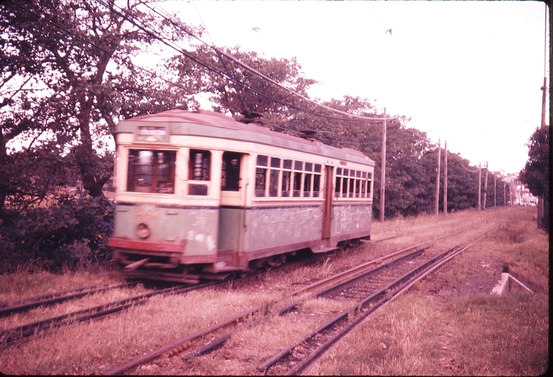 100531: Tram R1 1961 en route to Randwick Shops after last run.