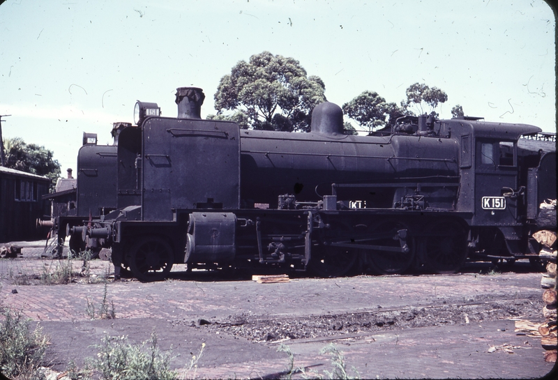 102385: Geelong Locomotive Depot K 167 K 151