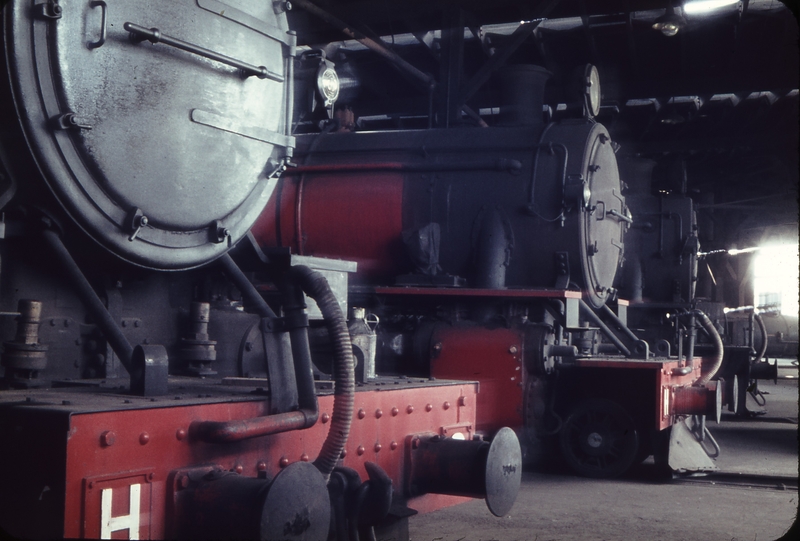 102611: Launceston Locomotive Depot H Class engines