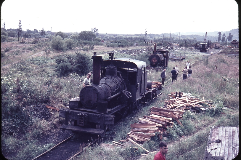 103568: Ngarere Timber Mill Heisler and ex NZR C Class
