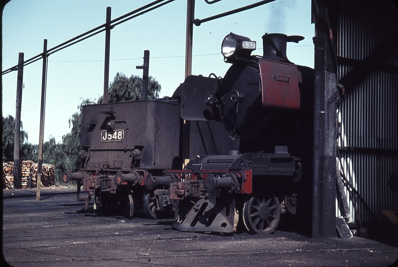 105377: Traralgon Locomotive Depot J 548 J 539