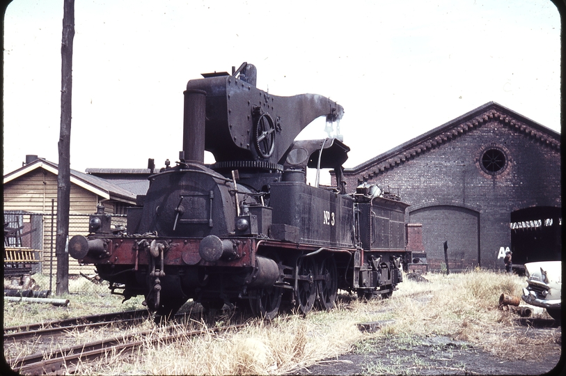 105439: North Melbourne Locomotive Depot No 3 Crane