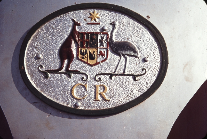 106137: Larrimah Commonwealth Railways Crest on NSU 64