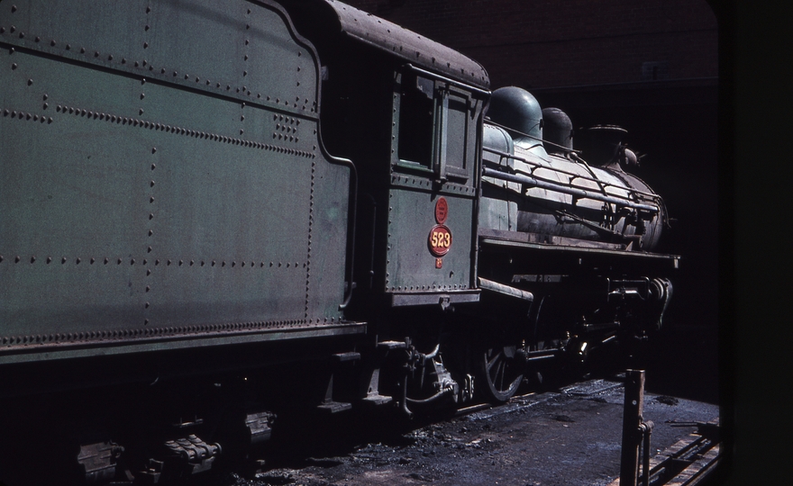 106384: East Perth Locomotive Depot Pr 523