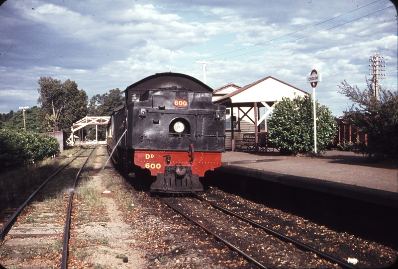 106787: Chidlow 5:56pm Up Passenger Dd 600 Last steam hauled local passenger train