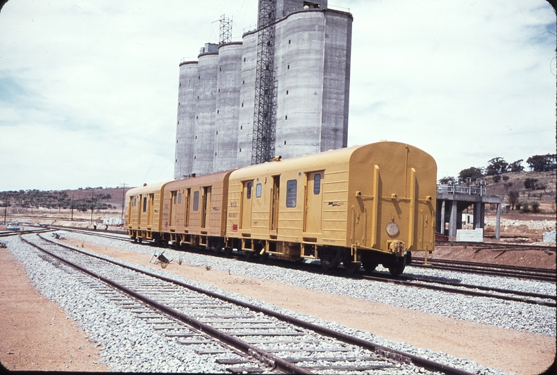 107195: Avon Yard SG Brakevans and Silos looking East