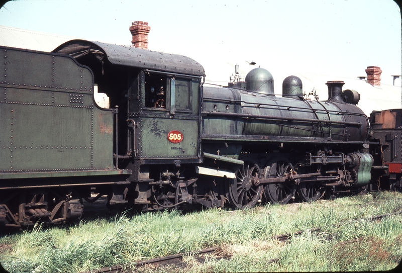 107830: Narrogin Locomotive Depot P 505