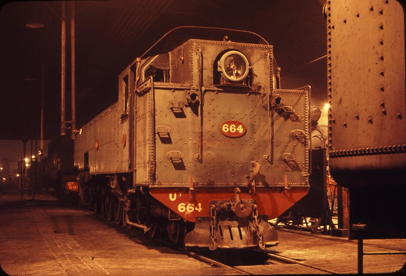 107885: East Perth Locomotive Depot UT 664 Under Restoration