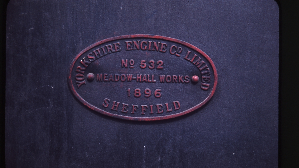 108141: Wiltshire Engine Co Makers Plate on B15con 290 532-1896