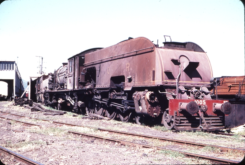 108144: Rockhampton Locomotive Depot Beyer Garratt 1005 Stored