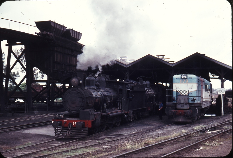 108280: Mareeba Locomotive Depot Pb15 597 1173