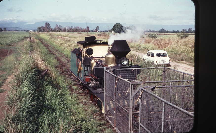 108421: Victoria Mill Abergowrie Line near Nebonne Melbourne refuging Down Empty