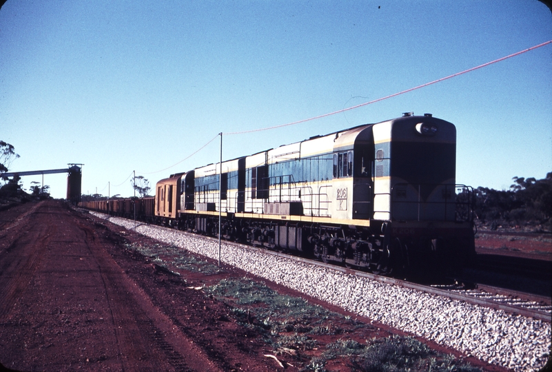 108802: Koolyanobbing Dowds Hill Ore Train Loading K 206 K 207