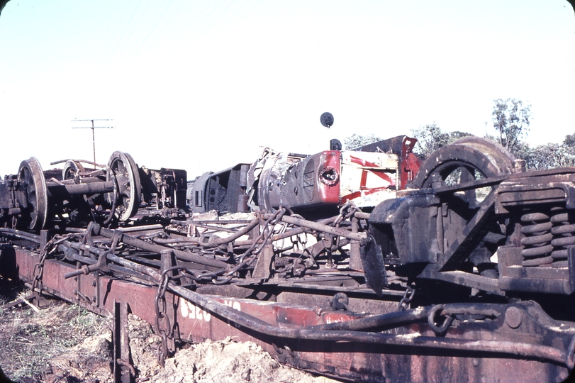 109279: Mundijong Junction Train wreck V 1206 Y 1105 Photo Wendy Langford