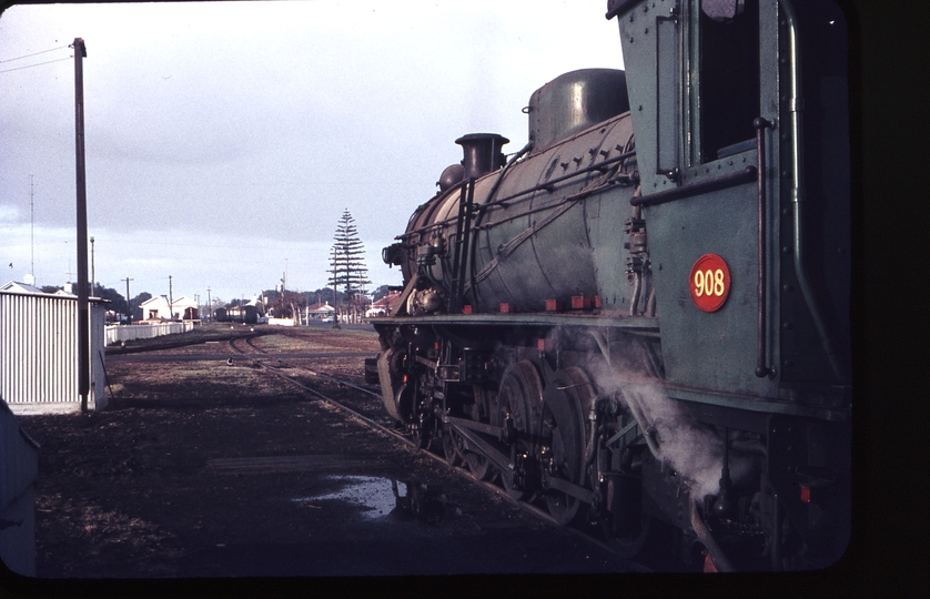 109347: Busselton Locomotive Depot W 908