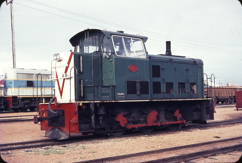 109402: North Fremantle Locomotive Depot T 1801