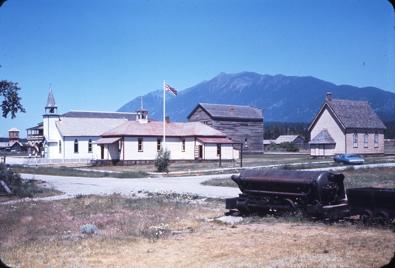 110477: Fort Steele BC Elk River Coal 3 6 gauge Compressed Air Locomotive