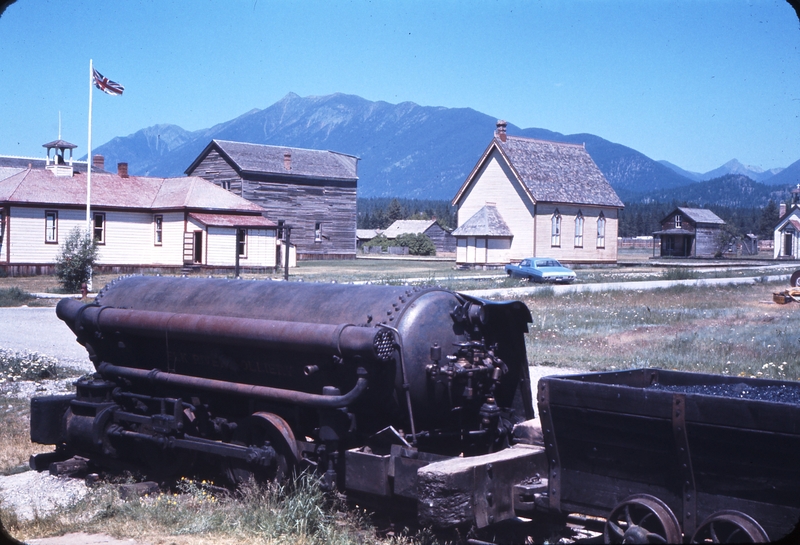 110478: Fort Steele BC Elk River Coal 3 6 gauge Compressed Air Locomotive