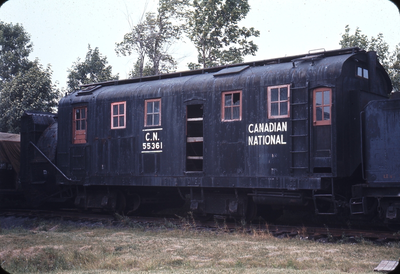 110614: Delson QC Canadian Railway Museum CN Snow Plough 55361