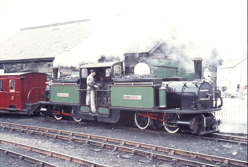 111223: Festiniog Railway Portmadoc CAE 1115 Up Passenger No 10 Merddn Emrys