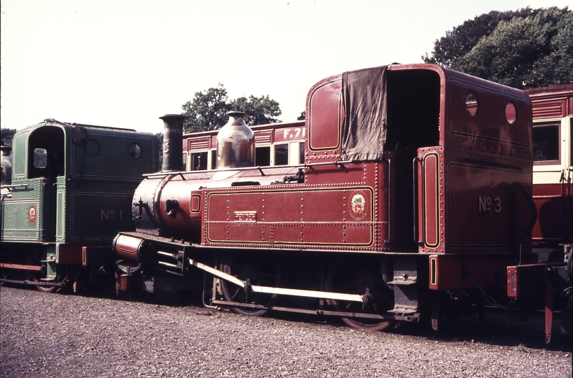 111243: Isle of Man Railway Douglas IOM No 3 Pender on display