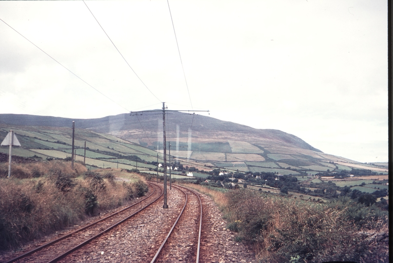 111275: Manx Electric Railway Dhoon Glen - Glen Mona Section Looking North