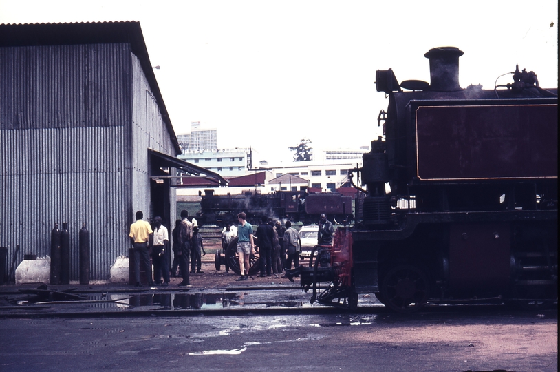 111524: Kampala Uganda Locomotive Depot 3122 Batwa 1316