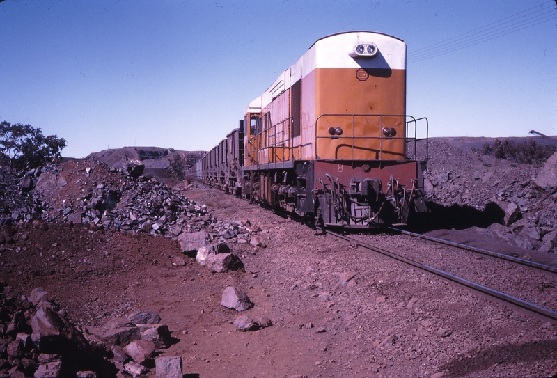 111856: Goldsworthy Railway Mine Spur Ore Train Loading No 8