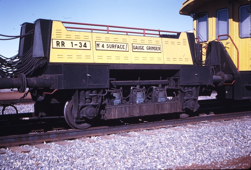 111914: Hamersley Iron Railway 7 Mile Depot Speno Rail Grinding Train Module