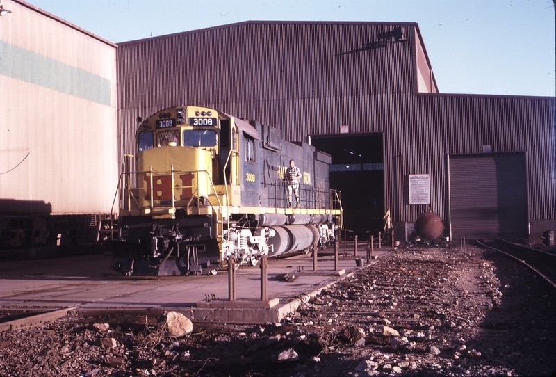111922: Hamersley Iron Railway Dampier Locomotive Depot 3008