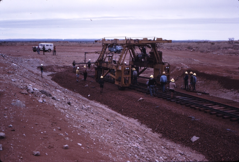 111999: Goldsworthy Railway Shay Gap Extension Mile 111.75 Laying of last rail in main line