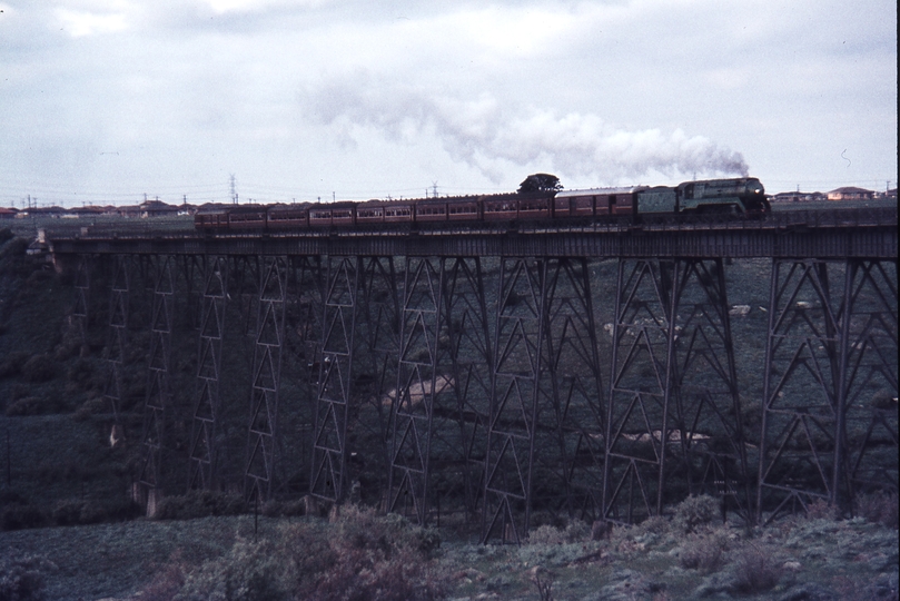 112424: Maribyrnong River Viaduct Up Steam Festival Special 3801