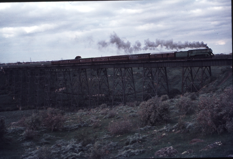 112425: Maribyrnong River Viaduct Up Steam Festival Special 3801