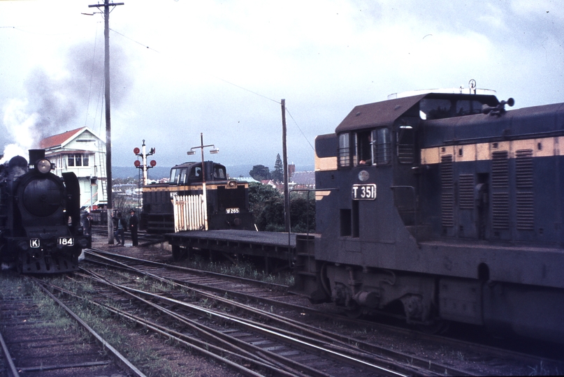 112465: Ballarat K184 for ARE-ARHS Special Shunter W 265 and Up Passenger T 351