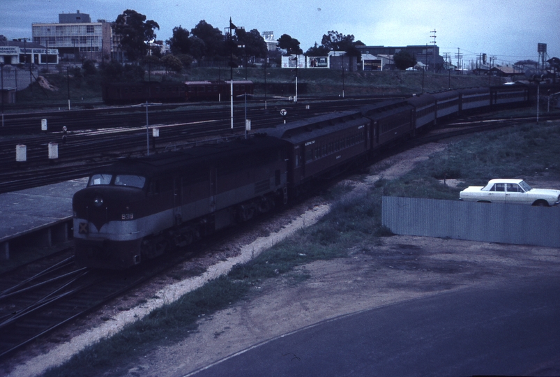 112533: Adelaide Up Passenger from Mount Gambier 939