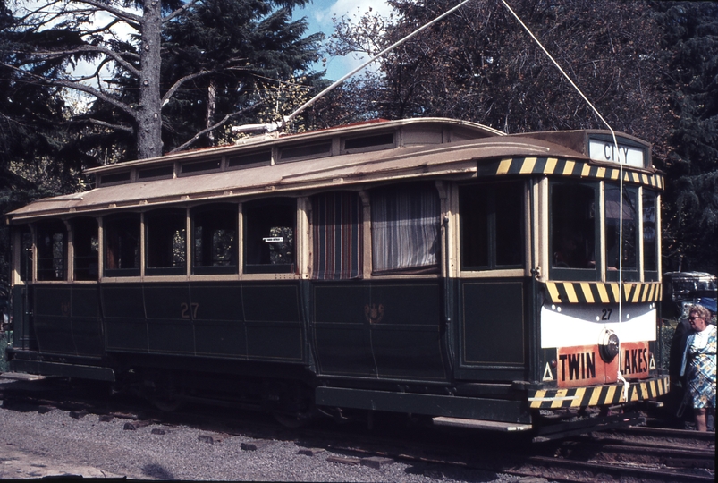 112588: Ballarat Tramway Museum No 27