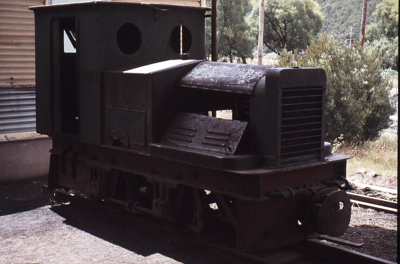 112781: Zeehan Museum 2 0 gauge Diesel Locomotive Nicola Romeo 770-1925