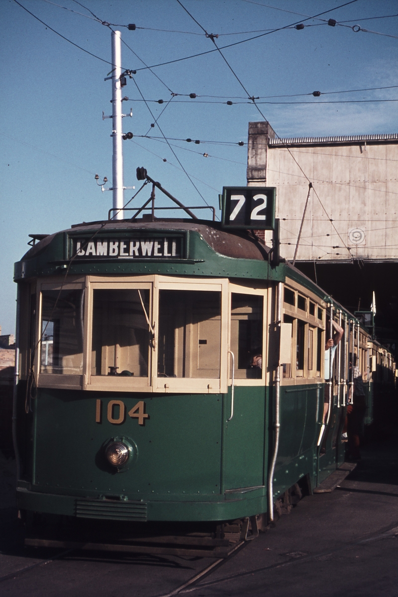 112851: Camberwell Depot L 104