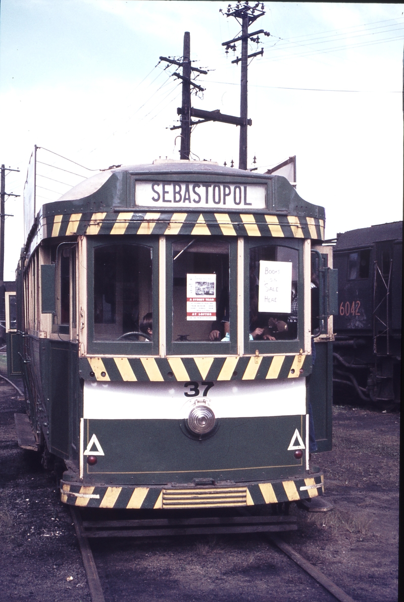 112946: Enfield Locomotive Depot Ballarat Tram No 37