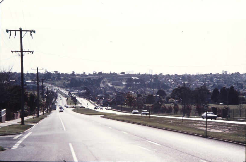 113876: Burwood Highway at Finch Street Looking West
