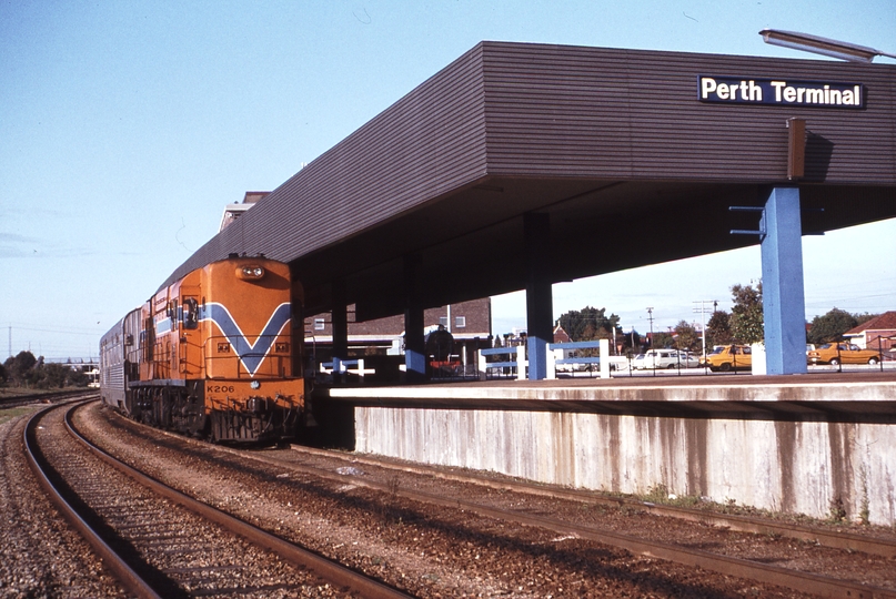 114314: Perth Terminal Indian-Pacific Empty Cars to Forrestfield K 206