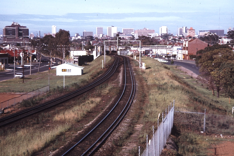 114318: Mount Lawley Looking towards Perth Terminal