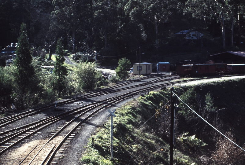 114412: Belgrave Looking from Old Platform towards Locomotive Workshop