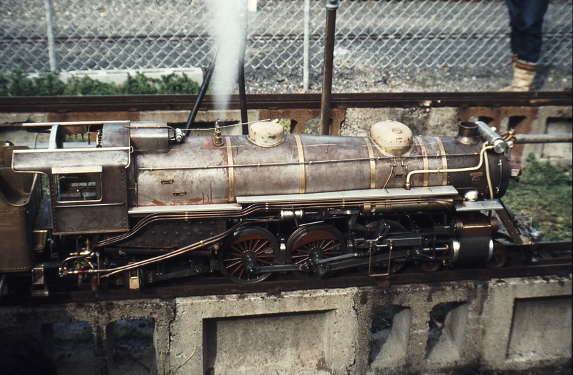 114577: Moorabbin Miniature Railway 5 gauge model of American Pacific