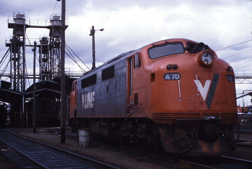 115458: South Dynon Locomotive Depot A 70