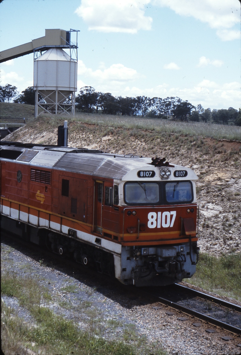 115627: Mount Thorley Coal Train 8107 8136