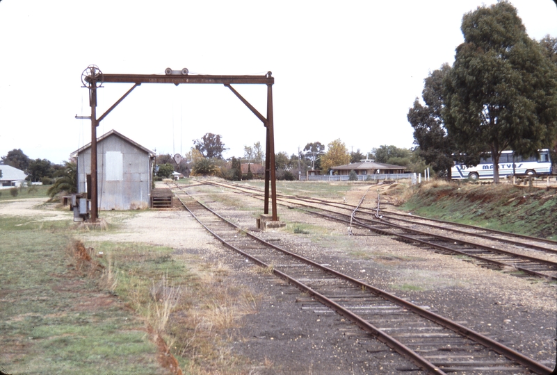 115763: Corowa Looking from Platform towards End of Track