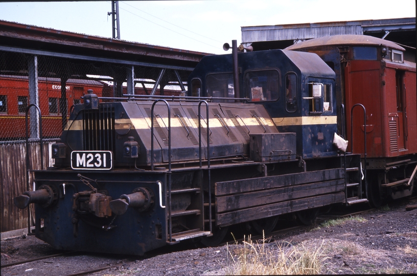115831: Newport SteamRail Depot M 231