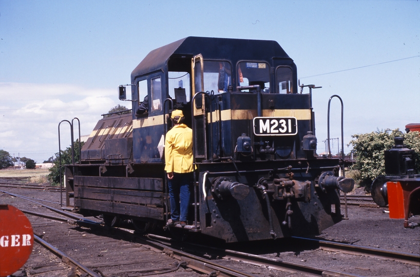 115832: Newport SteamRail depot M 231