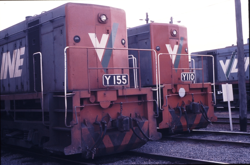 116036: South Dynon Locomotive Depot Y 155 Y 110